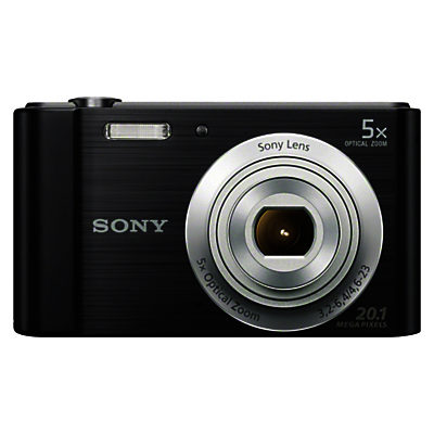 Sony CyberShot DSC-W800 Compact Camera, HD 720p, 20.1MP, 5x Optical Zoom, 2.7 LCD Screen Black Sony CyberShot DSC-W800 Compact Camera, HD 720p, 20.1MP, 5x Optical Zoom, 2.7 LCD Screen Black